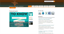Desktop Screenshot of enhancingworkforceleadership.org