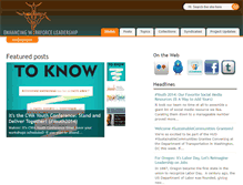 Tablet Screenshot of enhancingworkforceleadership.org